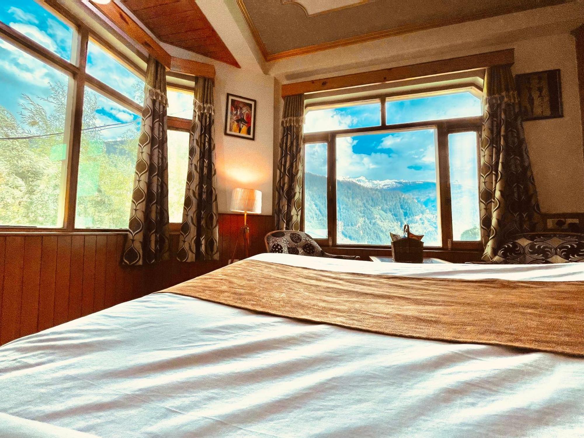 Woods Villa Cottages Manali - 1,2,3,4 Cottages & Villas Available In Manali With Scenic Mountain View Bagian luar foto